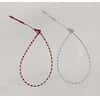 18 Pound Barbed-Design Nylon Cable/Zip Ties, 5" L, White; 5000/Pk