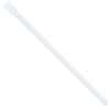 Cole-Parmer 50 Pound Nylon Reusable Releasable Cable Zip Ties, White, 7.9" L; 1000/Bag