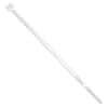 Cole-Parmer 8 Pound Polypropylene Heat-Resistant Cable Zip Ties, 4" L, White; 1000/PK
