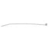 Cole-Parmer 8 Pound Polypropylene Heat-Resistant Cable Zip Ties, 4" L, White; 100/PK
