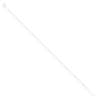 Cole-Parmer 18 Pound Nylon Cable Zip Ties, 8.0" L, White; 100/CS