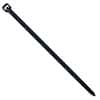 Cole-Parmer 40 Pound Nylon Cable Zip Ties, 4.0" L, Black; 100/CS