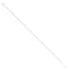 Cole-Parmer 40 Pound Nylon Cable Zip Ties, 8.0" L, White; 100/CS