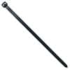 Cole-Parmer 120 Pound Nylon Cable Zip Ties, 8.0" L, Black; 100/CS