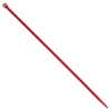 Cole-Parmer 18 Pound Nylon Cable Zip Ties, 4.0" L, Red; 100/CS