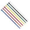 Cole-Parmer 18 Pound Nylon Cable Zip Ties, 4.0" L, White, Black, Green, Yellow, Red, Orange, Blue; 700/CS