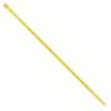 Cole-Parmer 40 Pound Nylon Cable Zip Ties, 8.0" L, Yellow; 1000/CS