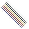 Cole-Parmer 40 Pound Nylon Cable Zip Ties, 8.0" L, White, Black, Green, Yellow, Red, Orange, Blue; 700/CS