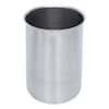 Cole-Parmer Stainless-steel Griffin-style beaker with easy-pour rim, 4000 mL