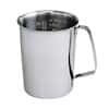 Cole-Parmer Stainless steel graduated pouring beaker, 16 oz/500 mL