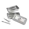 Cole-Parmer Stainless steel Perforated Instrument tray, 8-7/8"L x 5"W x 2"D