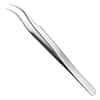 Cole-Parmer Precision Stainless Steel Tweezers w/ Fine, Curved Tips; 115 mm L