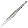 Cole-Parmer Stainless Steel Tweezers with Ceramic Flat Duckbill Tips, 14 cm