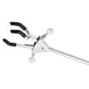 Cole-Parmer Standard 3-Prong Extension Clamp, Dual, Large, Nickel-Plated Zinc