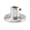 Cole-Parmer Lab Frame Foot, Stainless Steel, Accommodates 0 to 0.5" Dia Rod s