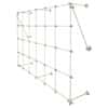 Cole-Parmer X-Large Lab Frame, Aluminum, 72" W x 48" H x 12" D