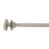 Cole-Parmer Mounting Rod with Coupler, Nickel-Plated Zinc, 8"