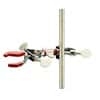 Cole-Parmer Swivel Clamp, Three-Prong, Medium, Nickel-Plated Zinc