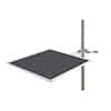 Cole-Parmer Frame Rod Platform, Aluminum, 9-1/2" L x 6-1/2" W