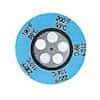 Cole-Parmer Irreversible 5-Point Round Temperature Label, 450-500F/232-260C; 25/Pk