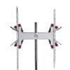 Cole-Parmer Double Buret Clamp, Stainless Steel; Holds Up to 100 ml Burets