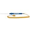 Cole-Parmer Type-K, Small-Diameter Standard Probe, Mini-Connector, 4" L, .063 Dia, Grounded 