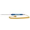 Cole-Parmer Type-K, Standard Probe, Mini-Connector, 5" L, .093 Dia Tip, Grounded , 5ft Coil Cord