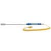 Cole-Parmer Type-K, Straight Surface Probe, 10" L, Mini-Connector, Exposed, 5ft Coil Cord