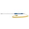 Cole-Parmer Type-K, Air / Gas Probe, 8.5" L, Mini-Connector, .156" Dia, Exposed, 5ft Coil