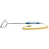 Cole-Parmer Type-K Roller Probe; 10.5" L 4" L Bow Mini-Connector, Exposed 5ft Coil Cord
