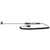 Cole-Parmer Type-J, Comp 90 Angle Surf Probe, 8.5" L, Mini-Connector, Exposed, 5ft Coil