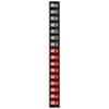 Cole-Parmer Reversible 16-Point Vertical Temperature Label Black/Red, -3-13C/26-56F; 10/Pk