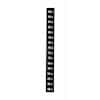Cole-Parmer Reversible 16-Point Vertical Temperature Label, 50-66C/122-152F; 10/Pk