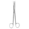 Cole-Parmer Mayo Dissecting Scissors, Standard Grade, Blunt Point, Straight, 5.5".
