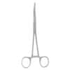 Cole-Parmer Rochester Pean Forceps, Standard Grade, Curved, 6.25".