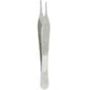 Cole-Parmer Standard Grade Adson Dressing Forceps, Serrated, 4 3/4"