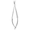 Cole-Parmer Microscissors, Premium Grade, Curved, 4".