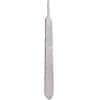 Cole-Parmer Nickel Dissecting Blade Handle, #3 for #10 to #15 Blades; 1/Pk