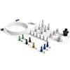 Cole-Parmer VapLock™ Basic Fittings Kit for 10-Port Waste Manifold, Polypropylene