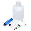 Cole-Parmer VapLock™ Solvent Waste Kit with Carboy, 10-Port, Polypropylene and LDPE, 83B Closure, 10 L