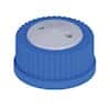 Cole-Parmer VapLock™ Solvent Delivery Cap, two 1/4"-28 ports, GL45; 1/ea