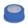 Cole-Parmer VapLock™ Solvent Delivery Cap, three 1/4"-28 ports, GL45; 1/ea