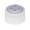 Cole-Parmer VapLock™ Solvent Delivery Cap with FFKM Air Inlet Valve, Four 1/4-28 ports, 38-430; 1/EA