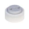 Cole-Parmer VapLock™ Solvent Delivery Cap w/ EPDM Air Inlet Valve, Two 1/4-28 ports, 38 mm Wako; 1/EA