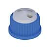 Cole-Parmer VapLock™ Solvent Delivery Cap, three 1/4"-28 ports, GL25; 1/ea