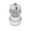 Cole-Parmer VapLock™ Solvent Waste Manifold, PTFE, 2" Coarse, 1x1/2" NPT, 3x1/4" NPT; 1/ea