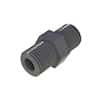 Cole-Parmer VapLock™ Filter Adapter, 1/4" NPT(M) x 1/4" NPT(M), polypropylene; 1/ea