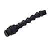 Cole-Parmer VapLock™ Adapters for Exhaust Filters, Justrite® Centura Quick-Disconnect, Straight, Adjustable, Polypropylene/EPDM/Black Acetal