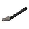Cole-Parmer VapLock™ Adapters for Exhaust Filters, Justrite® Centura Quick-Disconnect, Straight, Adjustable, Stainless Steel/PTFE/Black Acetal