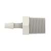 Cole-Parmer VapLock™ Fitting, Polypropylene,  Straight, Hose Barb to Threaded Adapter, 1/4" ID x 1/4" NPT(M); 10/PK